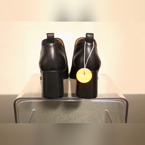 Hush Puppies Black Heeled Boots - Picture 10 of 15